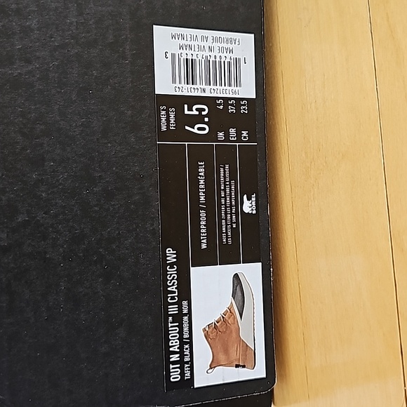 Sorel Out N About III Classic WP Ankle boot size 6.5 - Picture 2 of 6